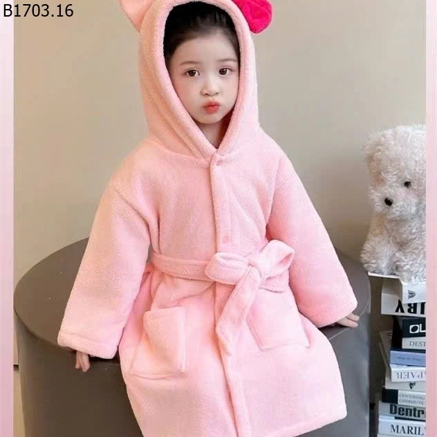 ÁO CHOÀNG TẮM KITTY CHO BG sỉ 130k