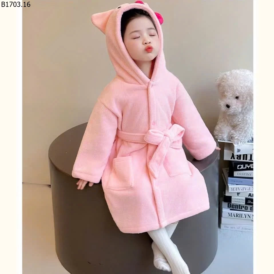 ÁO CHOÀNG TẮM KITTY CHO BG sỉ 130k