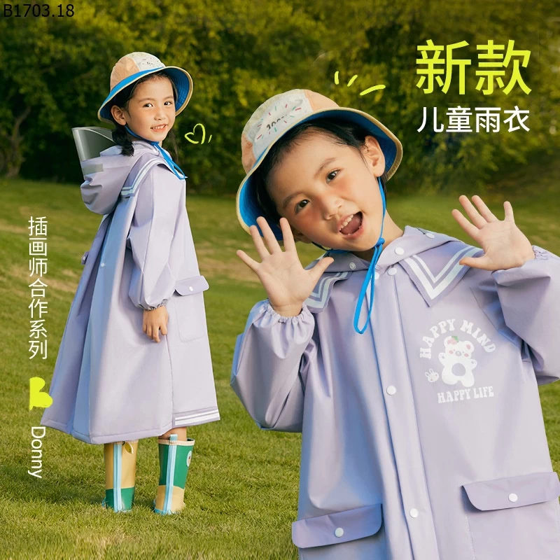 ÁO MƯA CHO BÉ sỉ 132k