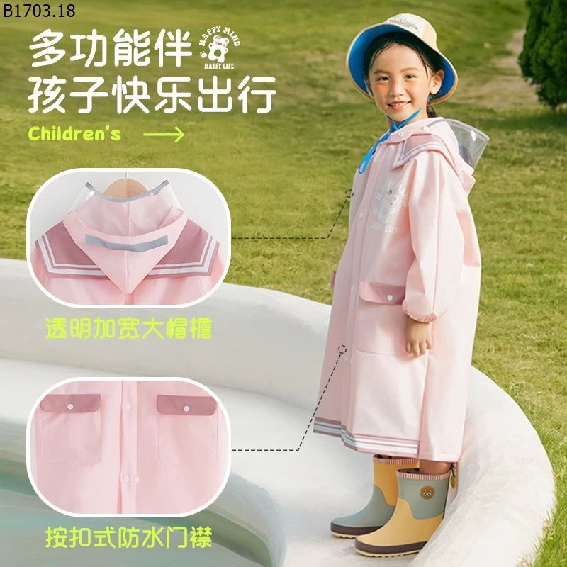 ÁO MƯA CHO BÉ sỉ 132k