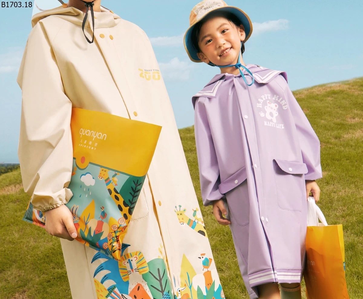 ÁO MƯA CHO BÉ sỉ 132k