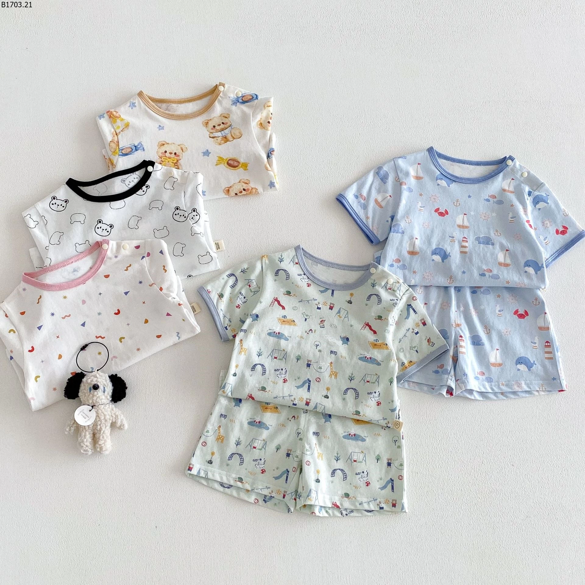 BỘ SHORT DỄ THƯƠNG CHO BÉ sỉ 159k