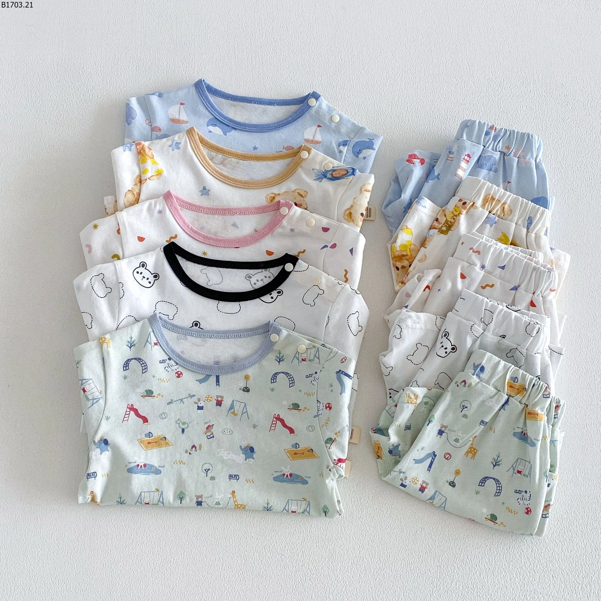 BỘ SHORT DỄ THƯƠNG CHO BÉ sỉ 159k