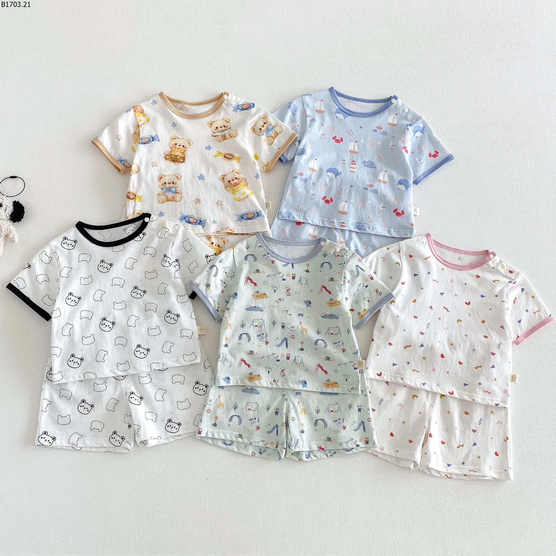 BỘ SHORT DỄ THƯƠNG CHO BÉ sỉ 159k