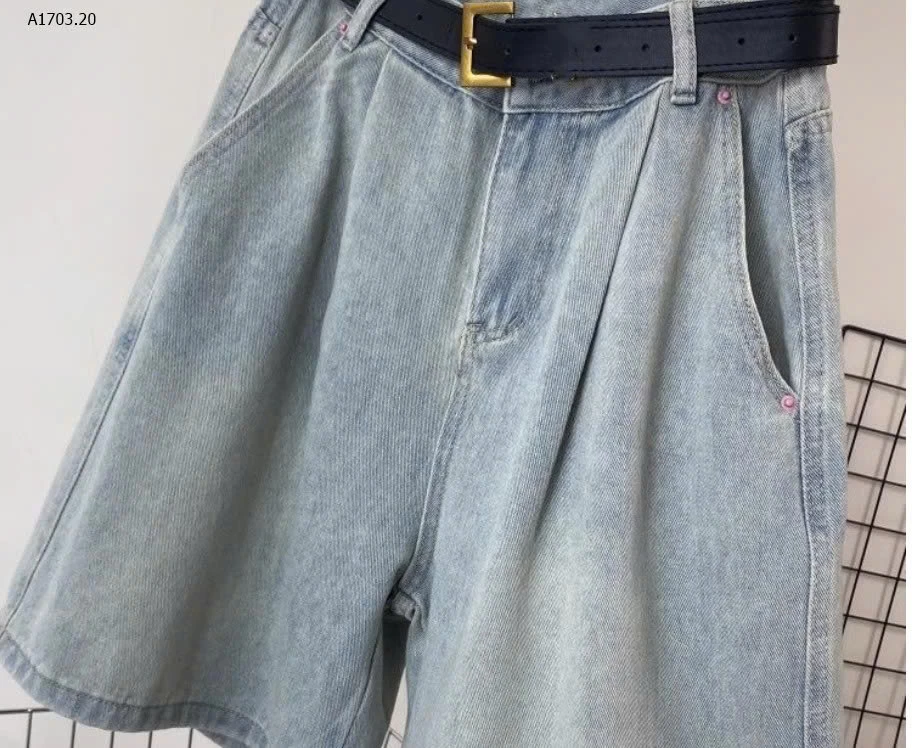 QUẦN SHORT JEAN LỬNG CHO NỮ - sỉ 162k