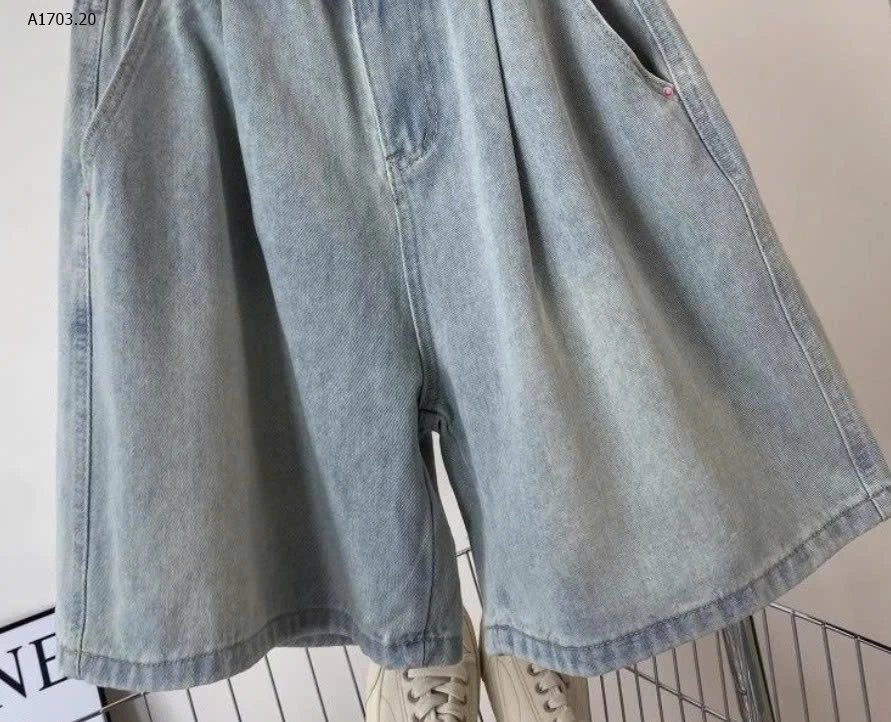 QUẦN SHORT JEAN LỬNG CHO NỮ - sỉ 162k