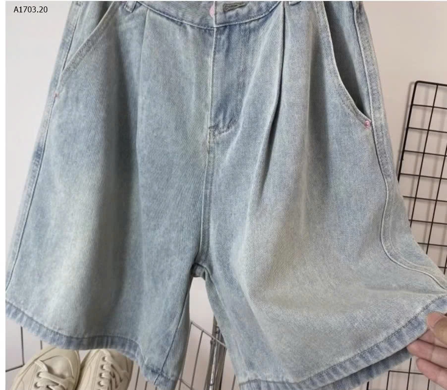 QUẦN SHORT JEAN LỬNG CHO NỮ - sỉ 162k