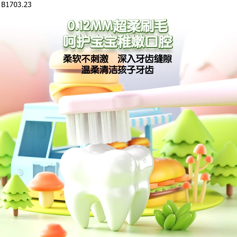 SET 6 BÀN CHẢI NGỘ NGHĨNH sỉ 52k/set