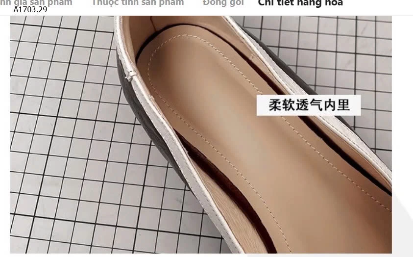 GIÀY BÚP BÊ CHO NỮ - sỉ 205k