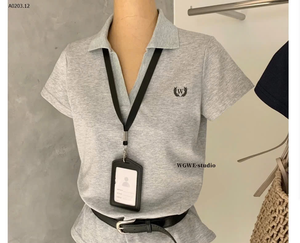 ÁO POLO CỘC TAY W.G.W.E - sỉ 220k