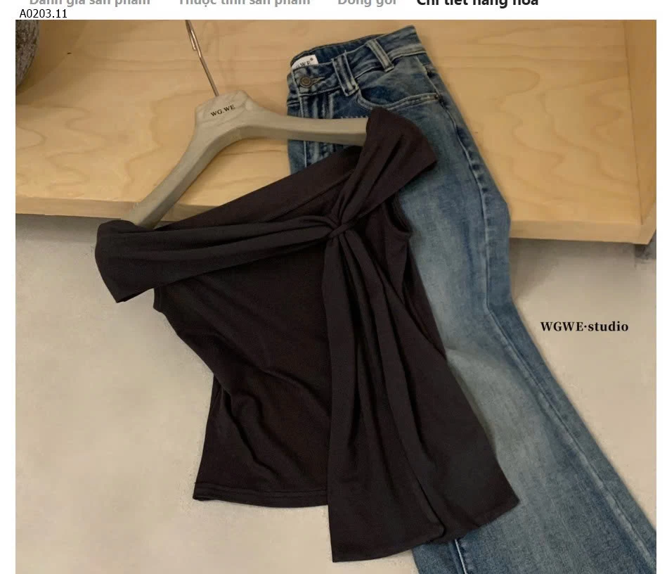 ÁO TRỄ VAI W.G.W.E - sỉ 193k