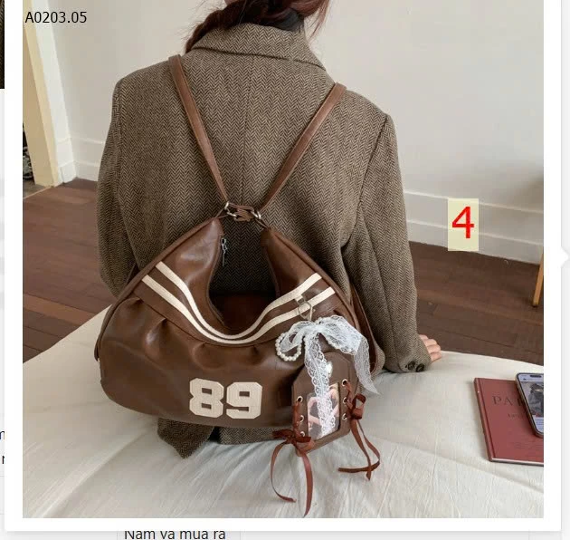 TÚI XÁCH SỐ 89 THỜI TRANG KÈM MK- sỉ 196k