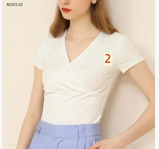 ÁO CỔ V CHO NỮ HÃNG CANVAUS - sỉ 184k