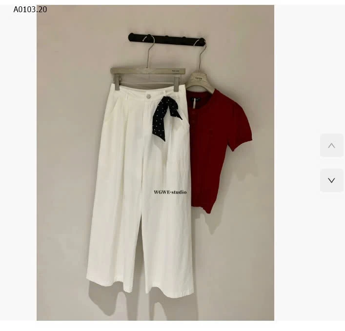 QUẦN SUÔNG TRẮNG W.G.W.E - sỉ 328k