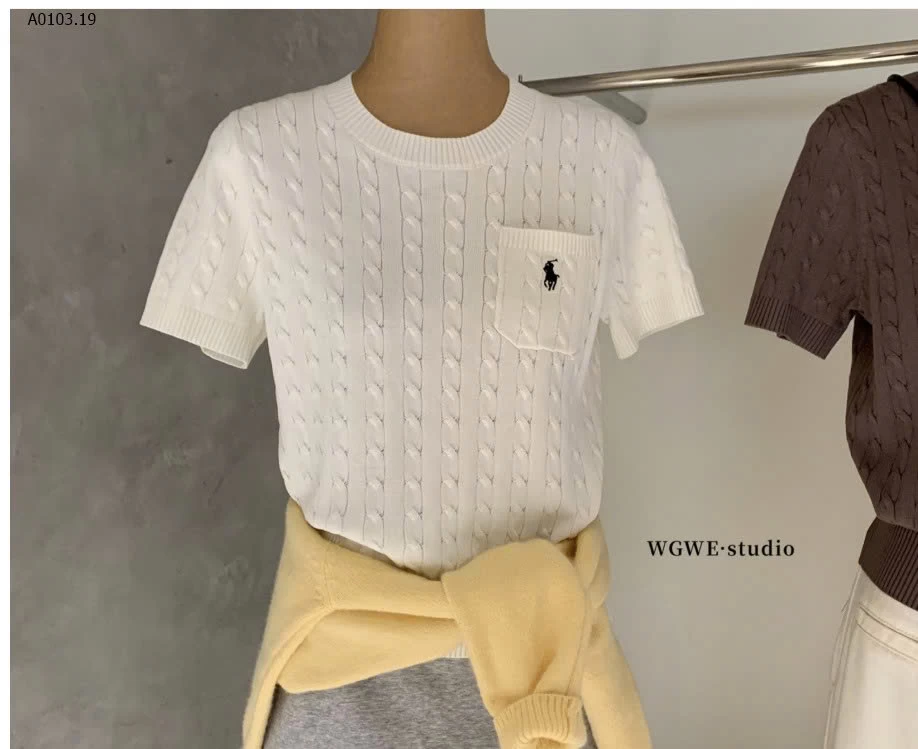 ÁO LEN THÊU NGỰA W.G.W.E- sỉ 259k