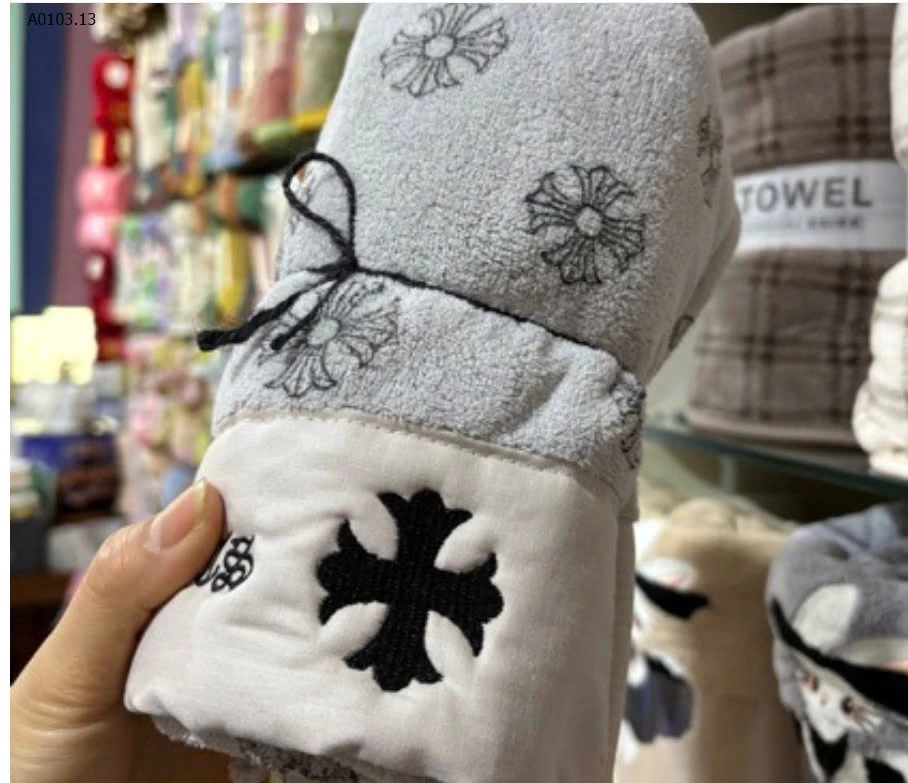 KHĂN TẮM HỌA TIẾT- sỉ 128k