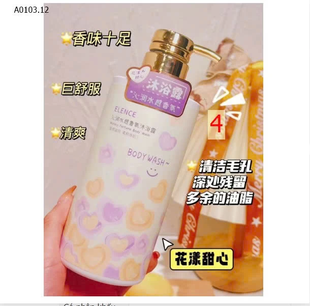 SỮA TẮM DƯỠNG ẨM ELENCE- sỉ 98k