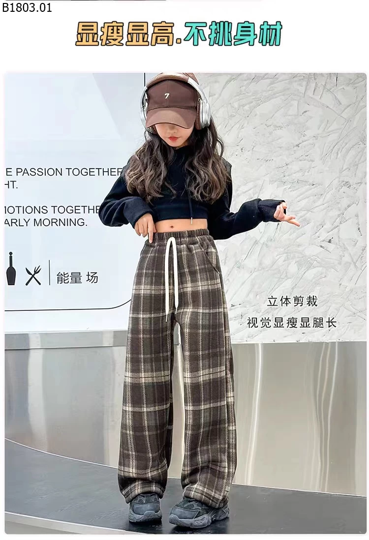 QUẦN SUÔNG KẺ SZ ĐẠI giá sỉ 154k