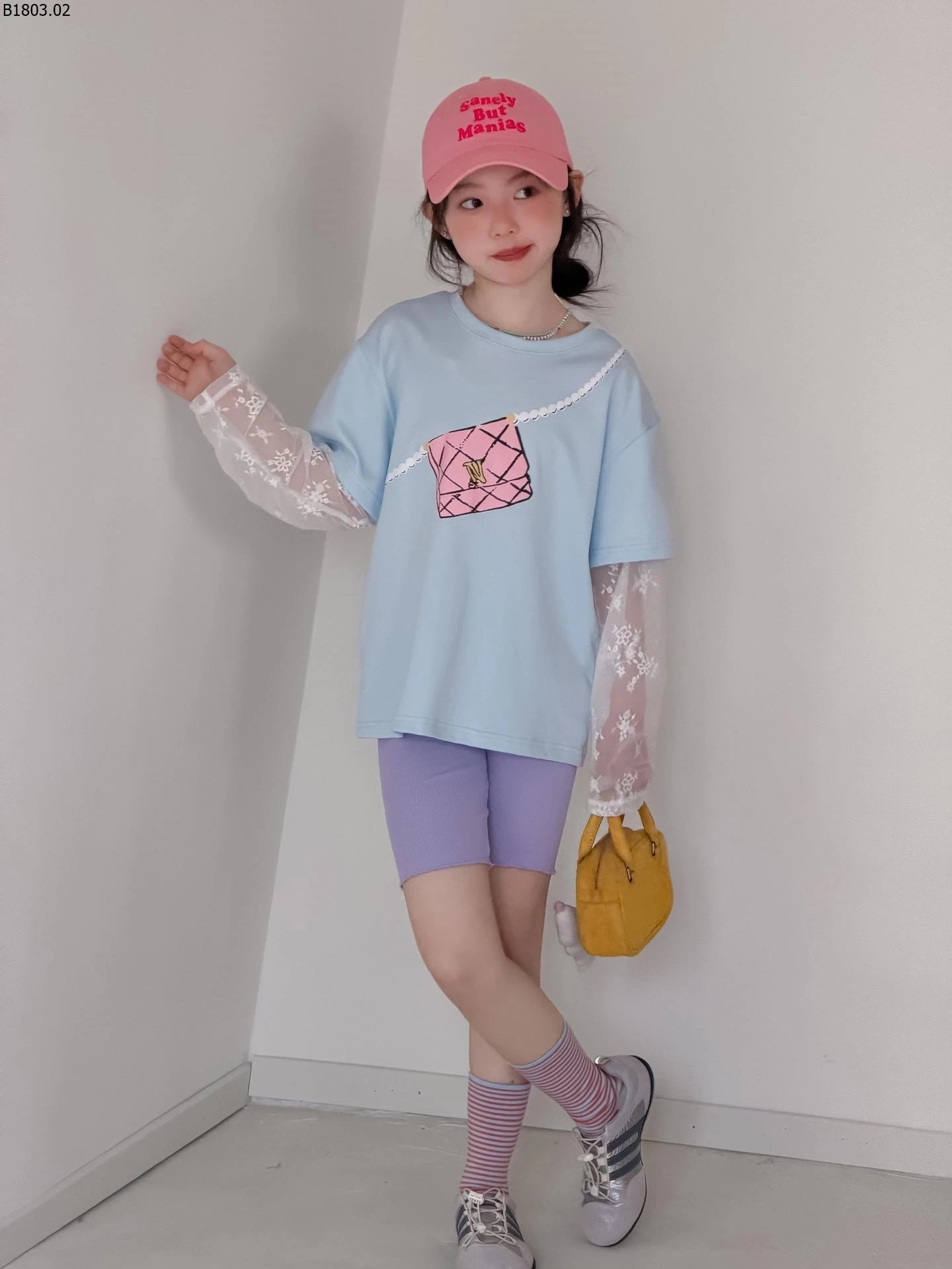 SET ÁO THUN PHỐI QUẦN LEGGING giá sỉ áo : 162k quần : 89k