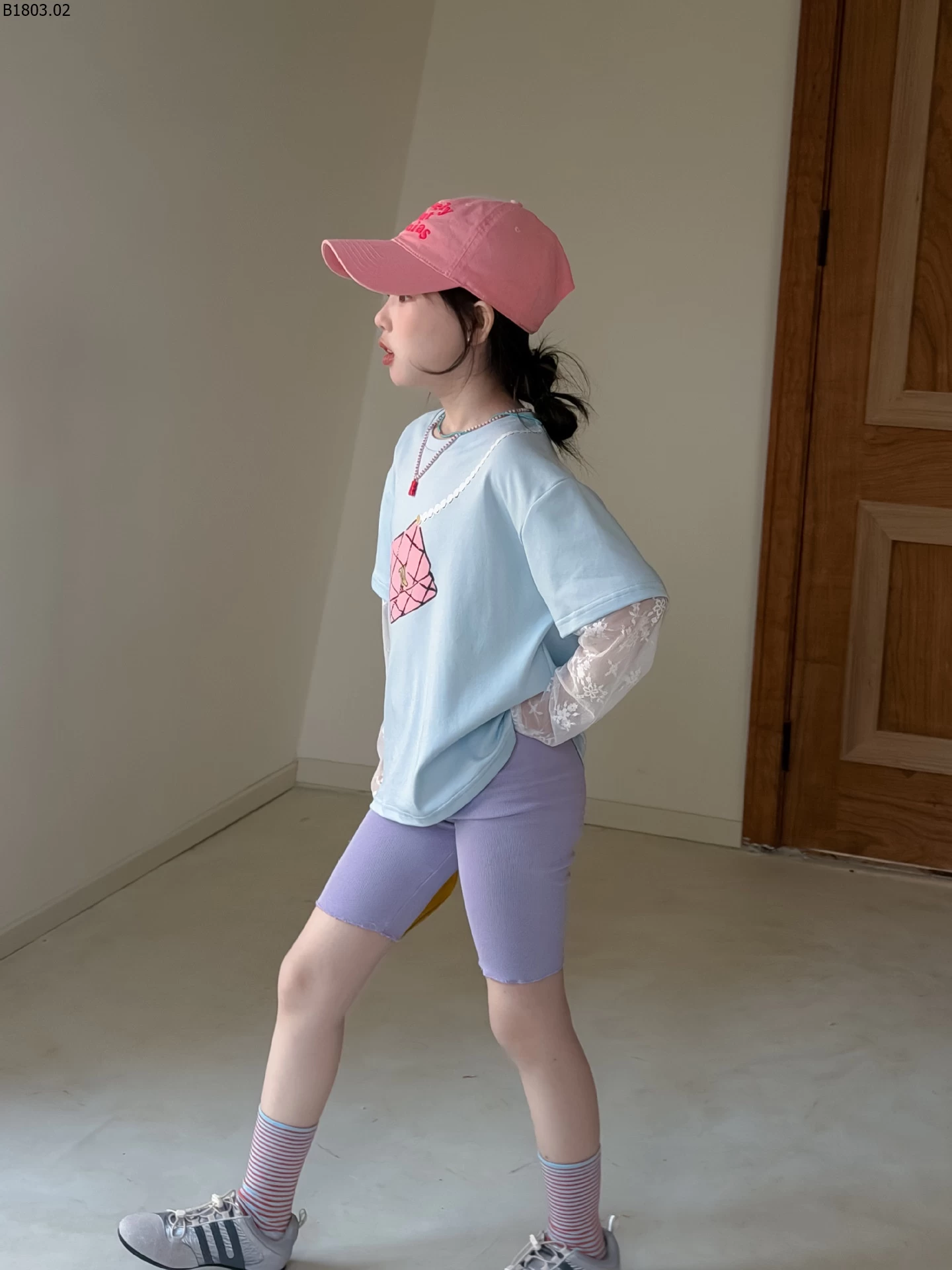 SET ÁO THUN PHỐI QUẦN LEGGING giá sỉ áo : 162k quần : 89k