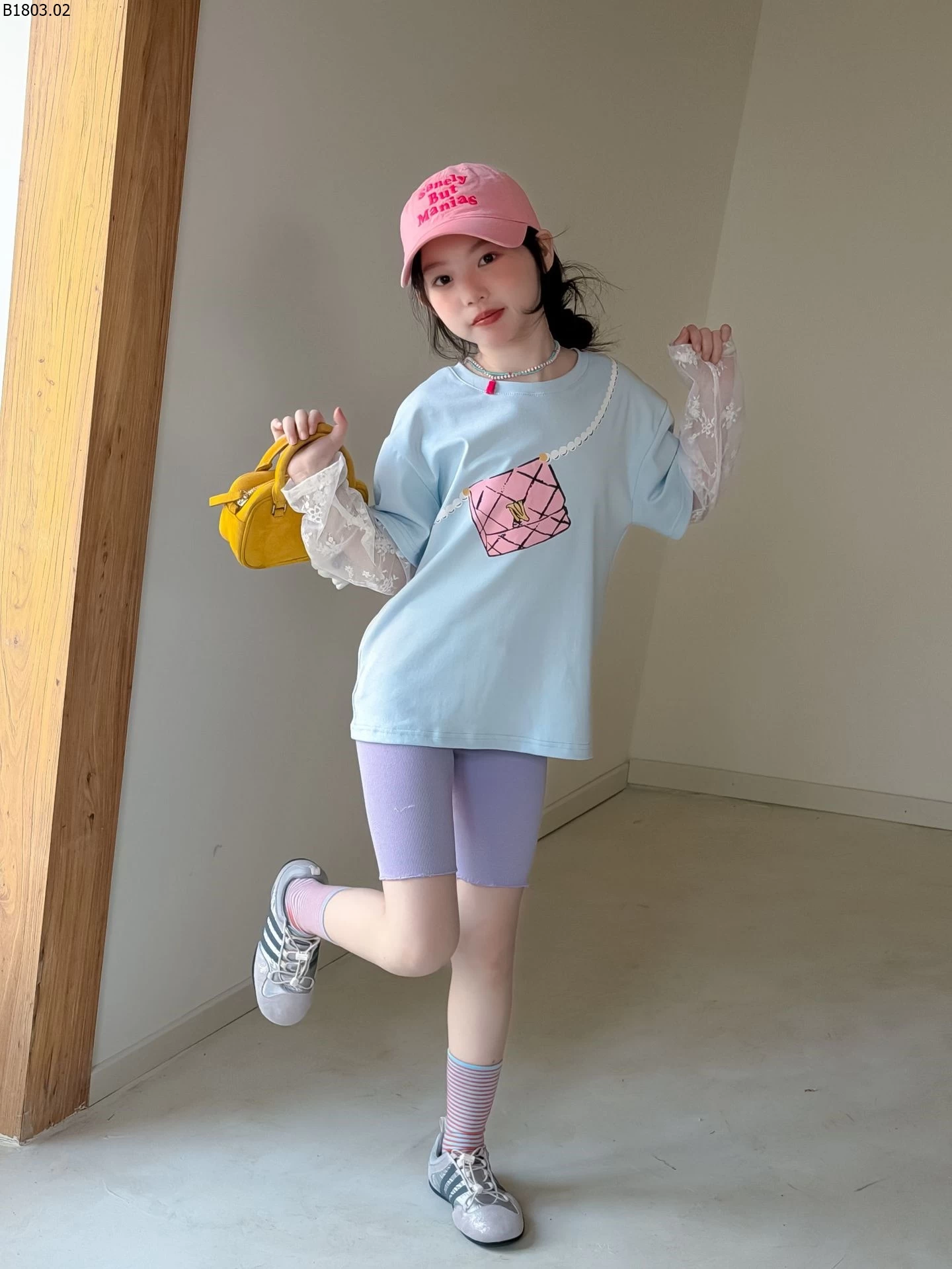 SET ÁO THUN PHỐI QUẦN LEGGING giá sỉ áo : 162k quần : 89k