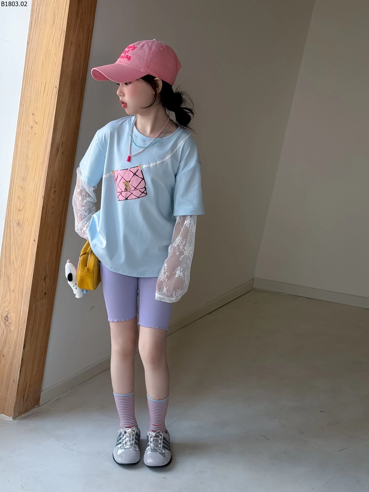 SET ÁO THUN PHỐI QUẦN LEGGING giá sỉ áo : 162k quần : 89k