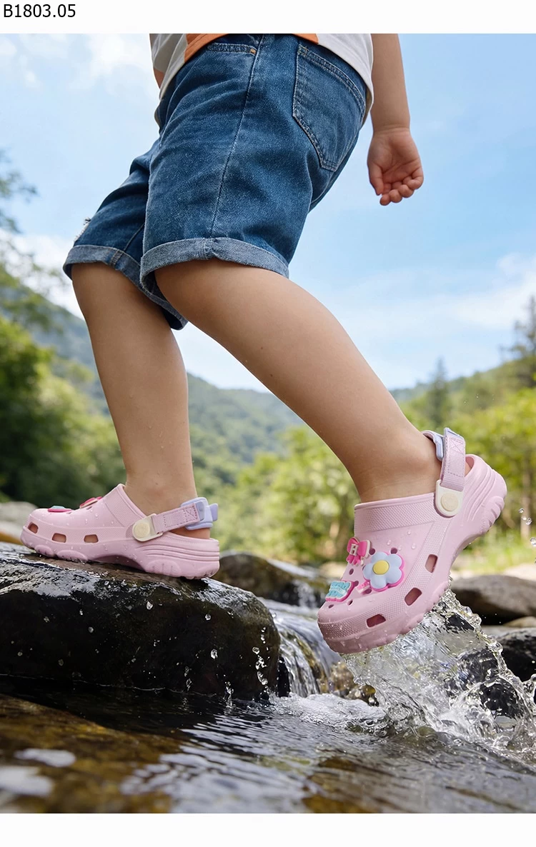 DÉP CROCS CHO BÉ giá sỉ 142k