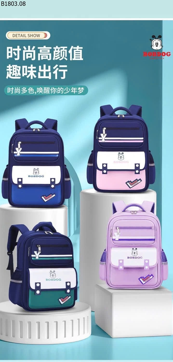 BALO BOBDOG ĐI HỌC CHO BÉ giá sỉ sz nhỏ --- G.i.á 265k sz to--- G.i.á 296k