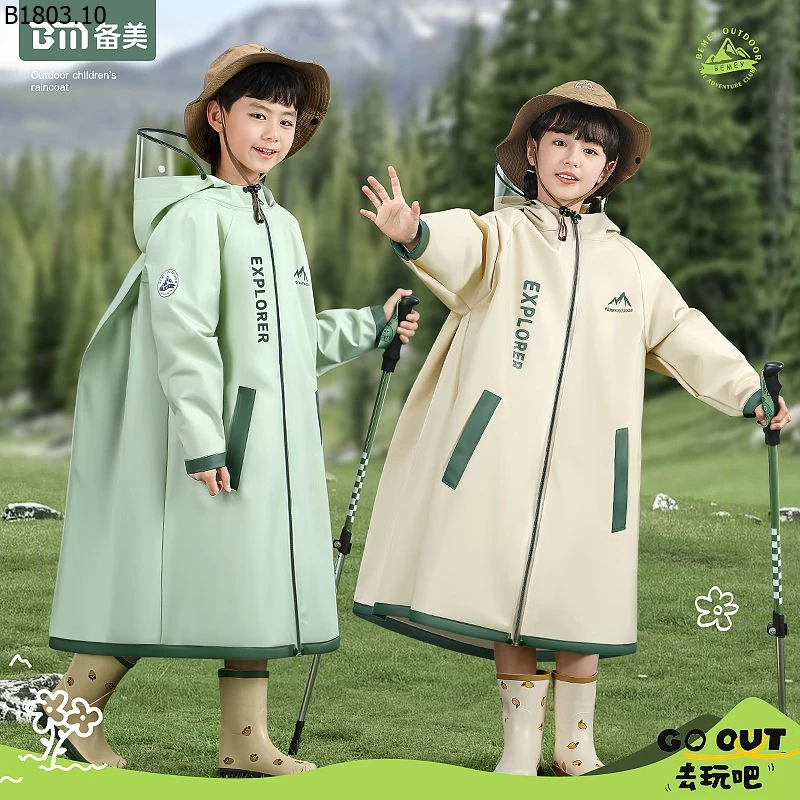ÁO MƯA CHO BÉ giá sỉ 165k