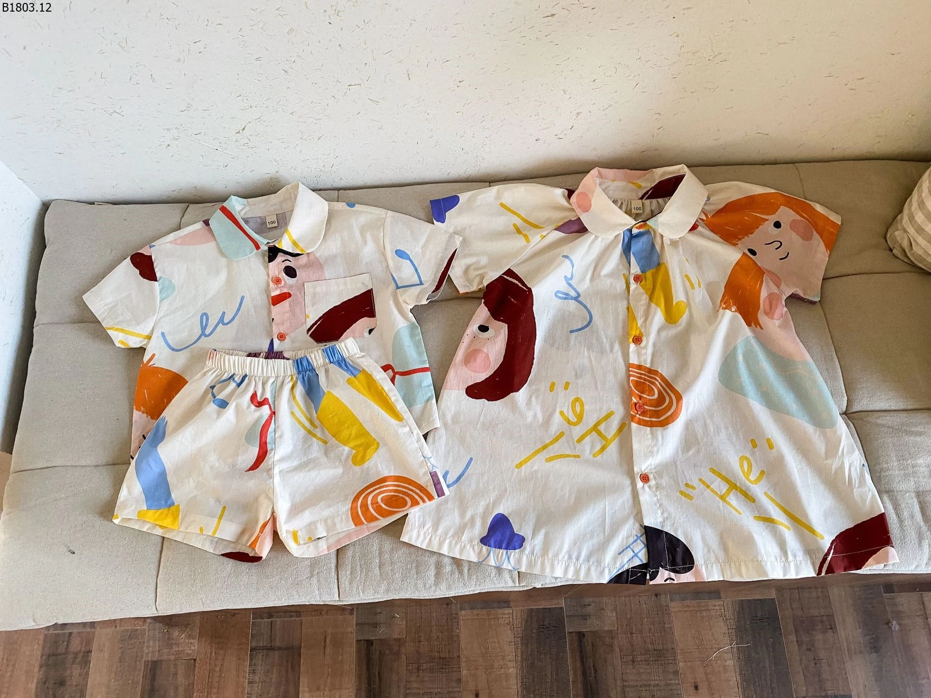 Bộ áo sơ mi hè cho trẻ em, kiểu Hàn Quốc, mẫu mới năm 2026 cho bé giá sỉ 185k