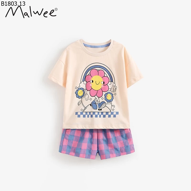 Bộ quần áo trẻ em Malwee mẫu mới năm 2026 cho bé giá sỉ 170k