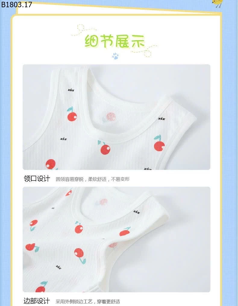 SET 2 ÁO BA LỖ CHO BÉ gia si 99k/set