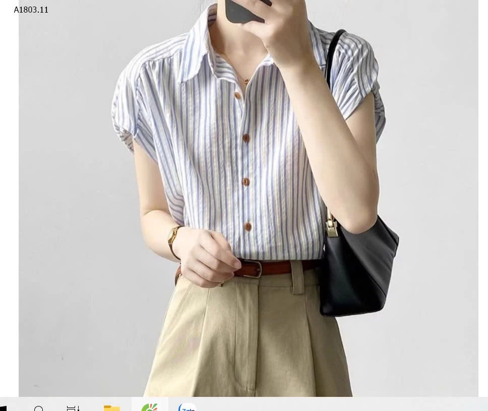 ÁO SƠ MI KẺ SỌC CHO NỮ- sỉ 190k