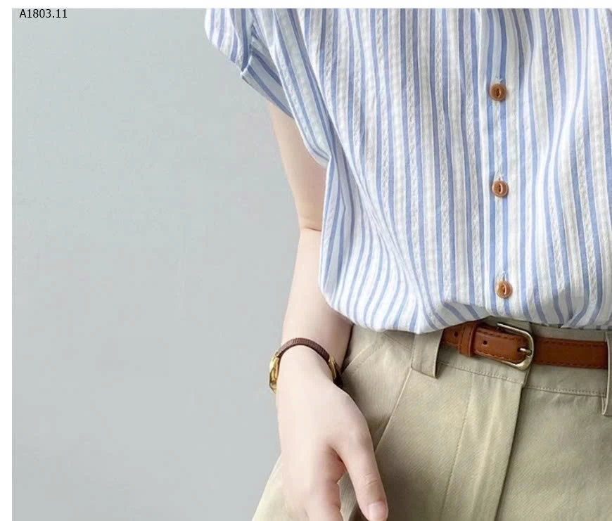 ÁO SƠ MI KẺ SỌC CHO NỮ- sỉ 190k