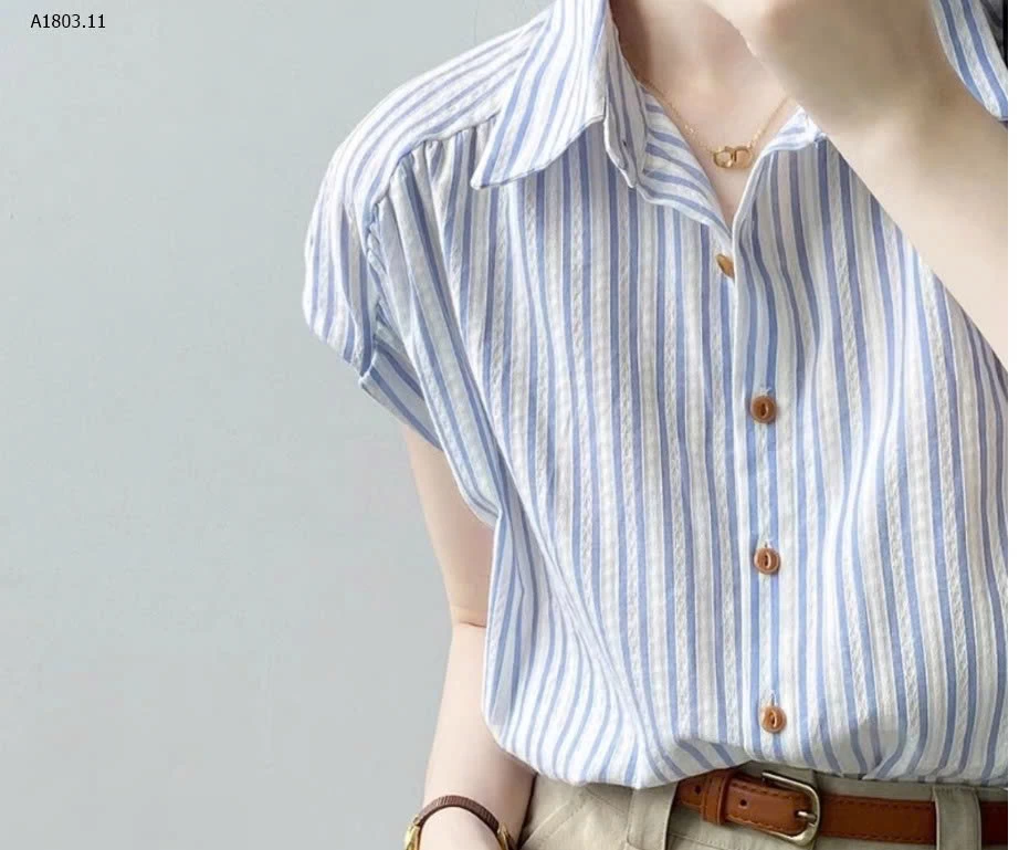 ÁO SƠ MI KẺ SỌC CHO NỮ- sỉ 190k