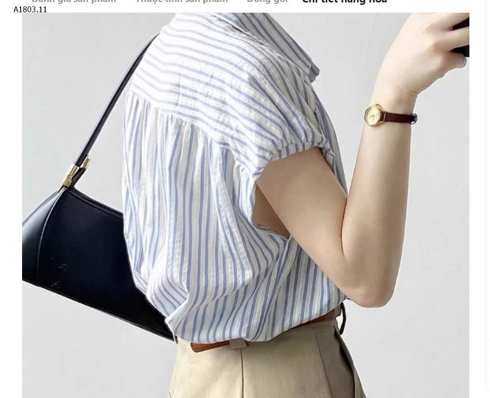 ÁO SƠ MI KẺ SỌC CHO NỮ- sỉ 190k