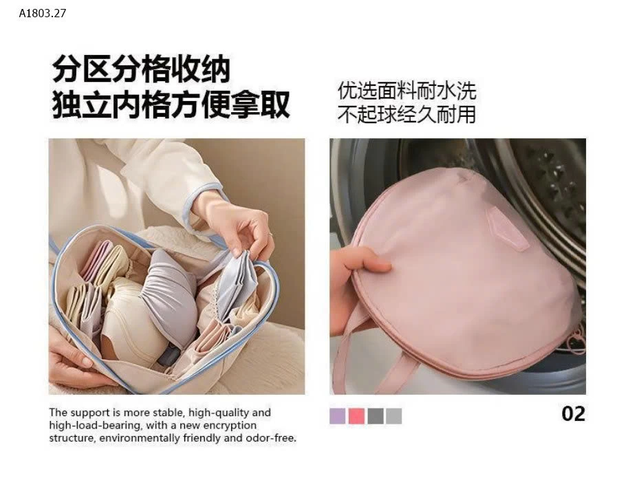 SET 2TÚI ĐỰNG ĐỒ MINI ĐA NĂNG - sỉ 62k/set 2c mix