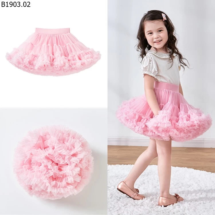 Váy tutu voan phồng cho trẻ em giá sỉ 255k