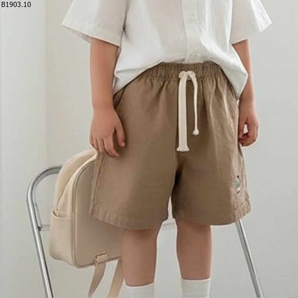 Quần short denim trẻ em mùa hè 2026 giá sỉ 99k