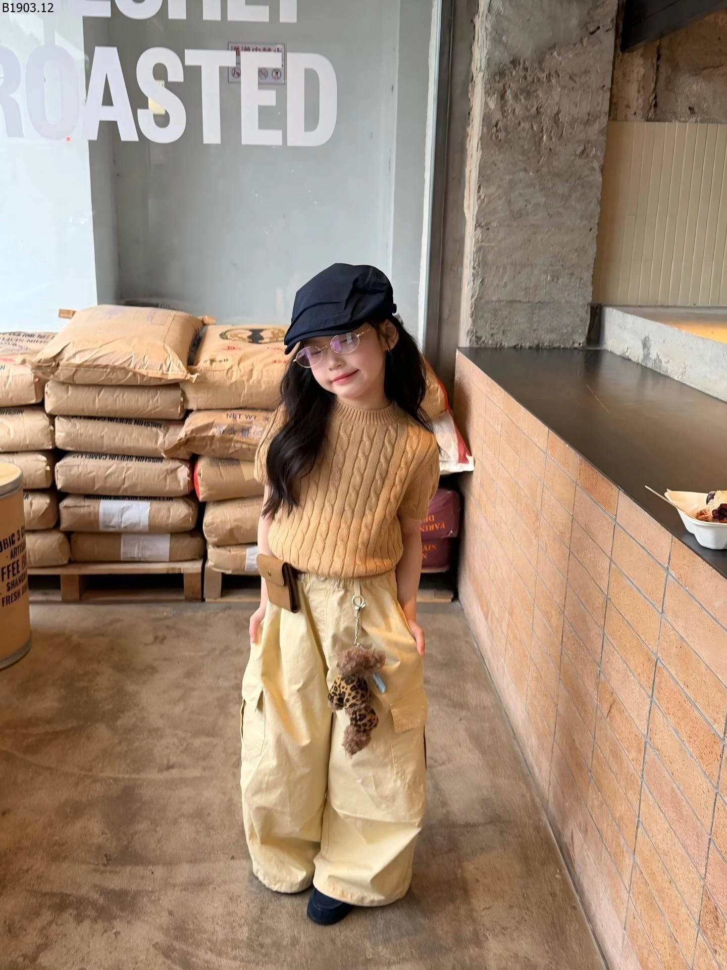 Set quần áo dệt kim hằng ngày cho bé mùa hè 2026 giá sỉ 85k áo : 177k quần : 198k