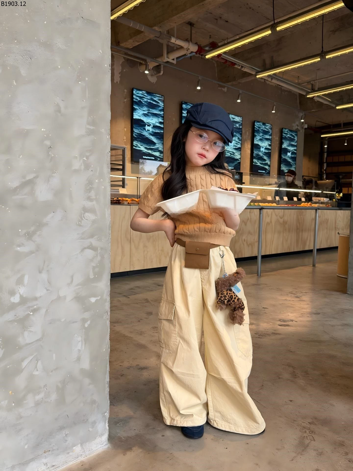 Set quần áo dệt kim hằng ngày cho bé mùa hè 2026 giá sỉ 85k áo : 177k quần : 198k