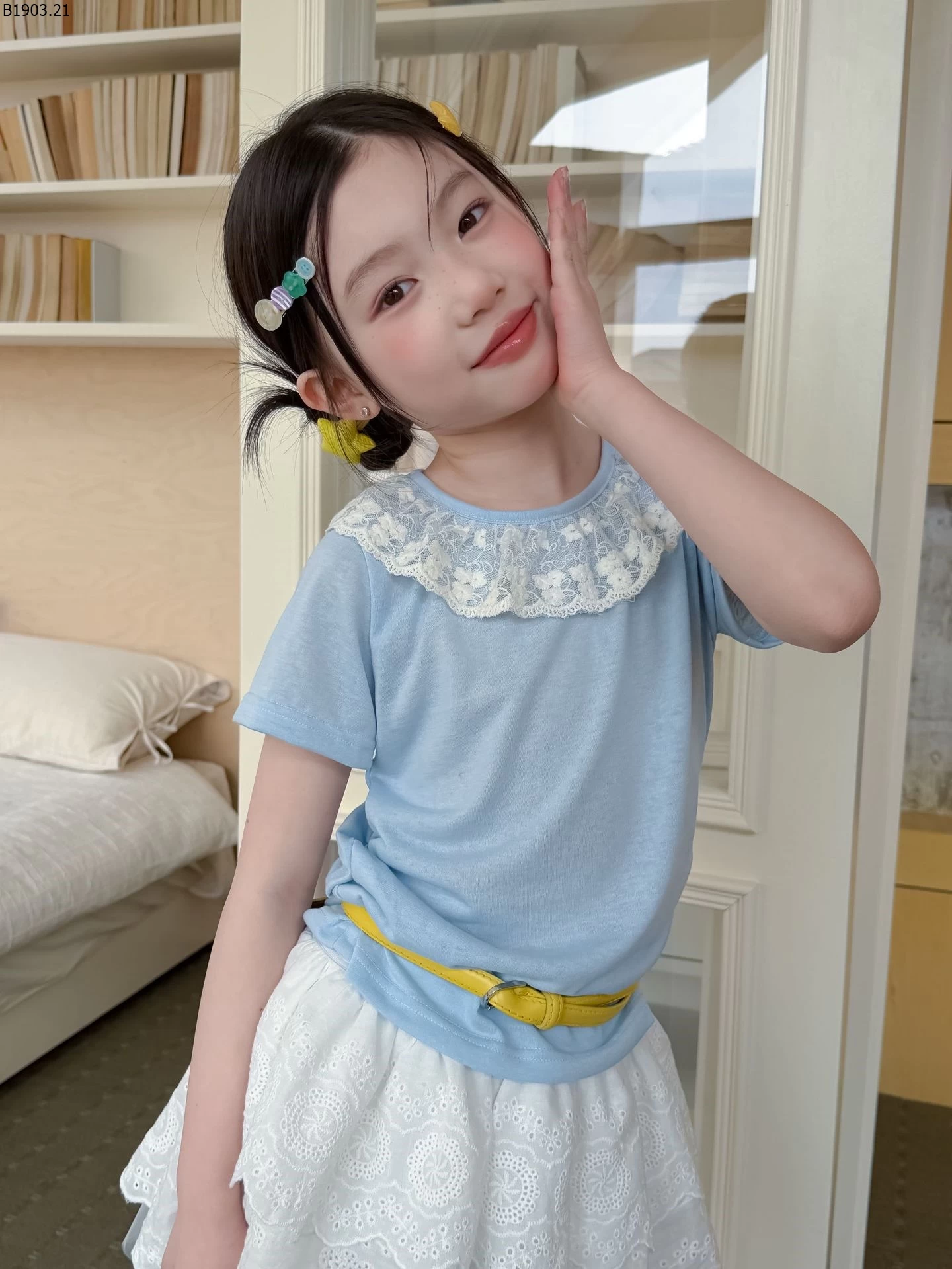 ÁO THUN NGẮN TAY BÉ GÁI giá sỉ 152k