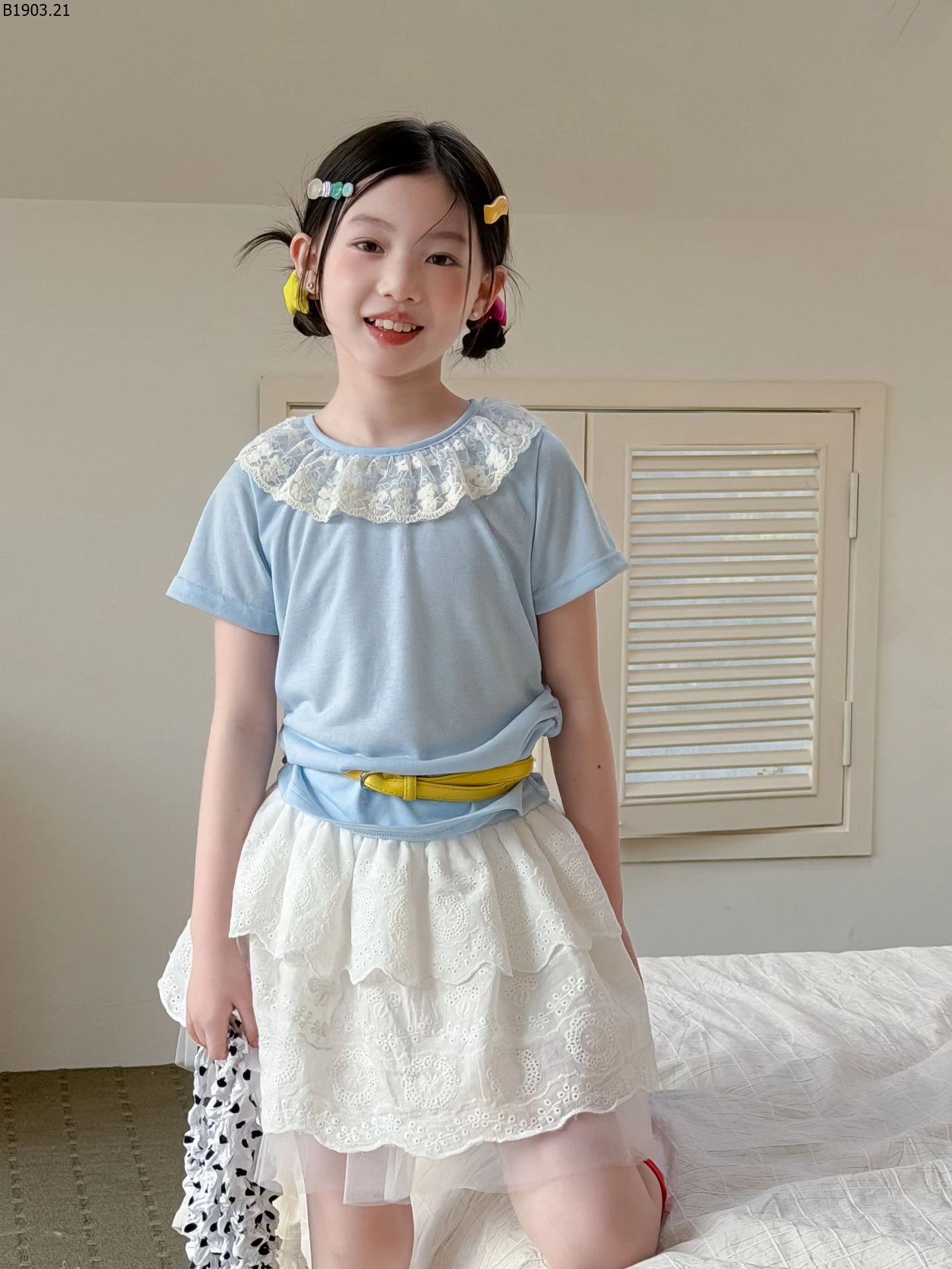 ÁO THUN NGẮN TAY BÉ GÁI giá sỉ 152k