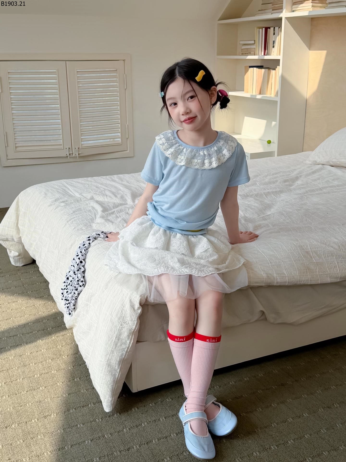 ÁO THUN NGẮN TAY BÉ GÁI giá sỉ 152k