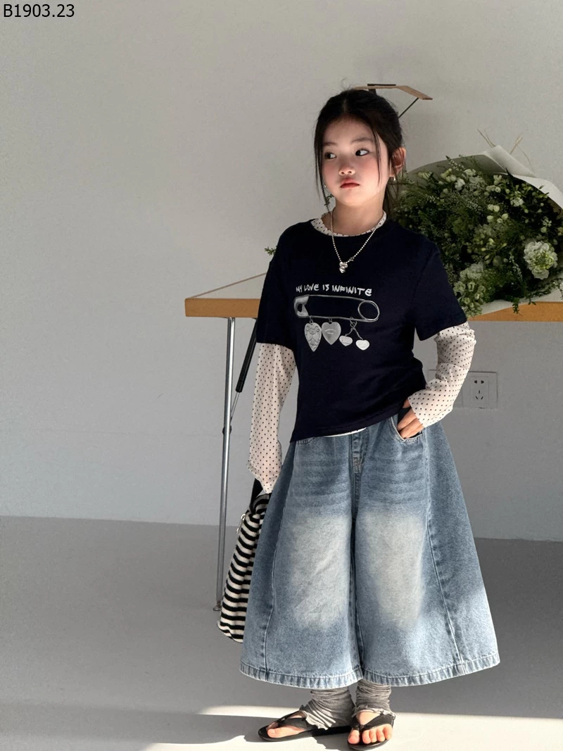 QUẦN JEAN LỬNG CHO BG giá sỉ 225k