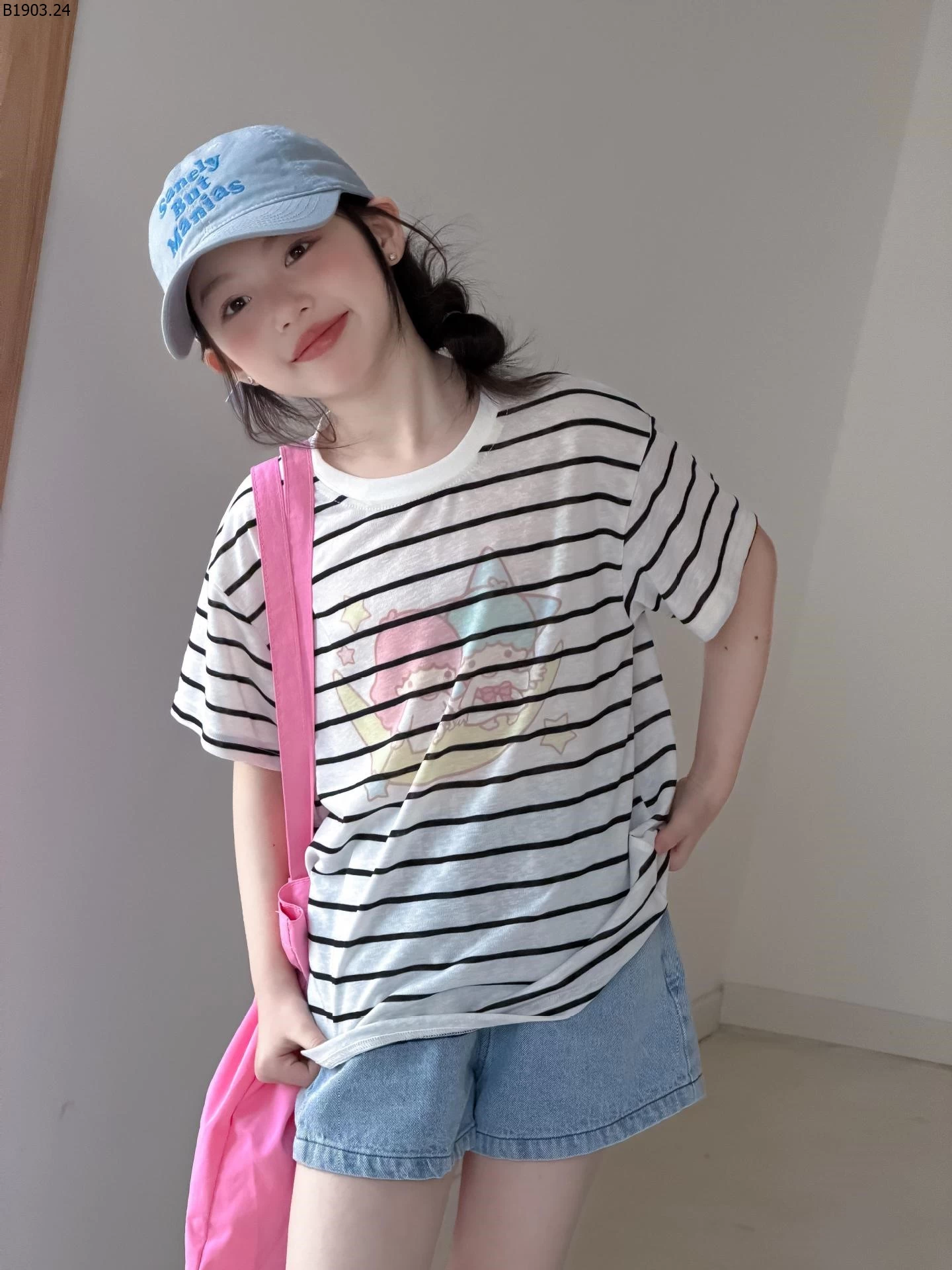 ÁO THUN GIẤY KẺ NGANG giá sỉ 162k