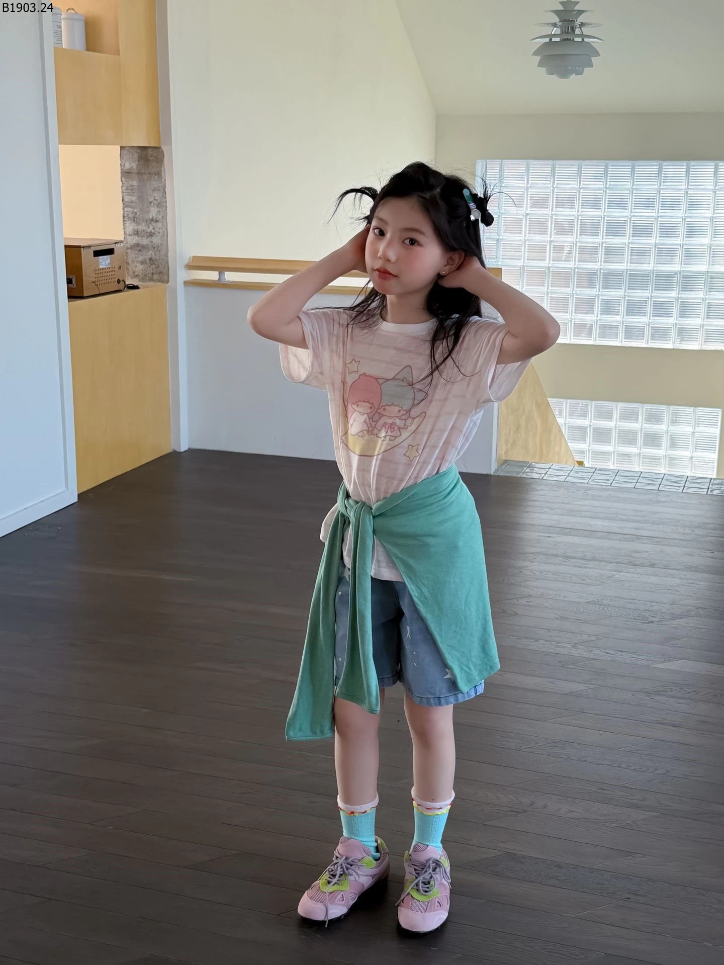 ÁO THUN GIẤY KẺ NGANG giá sỉ 162k