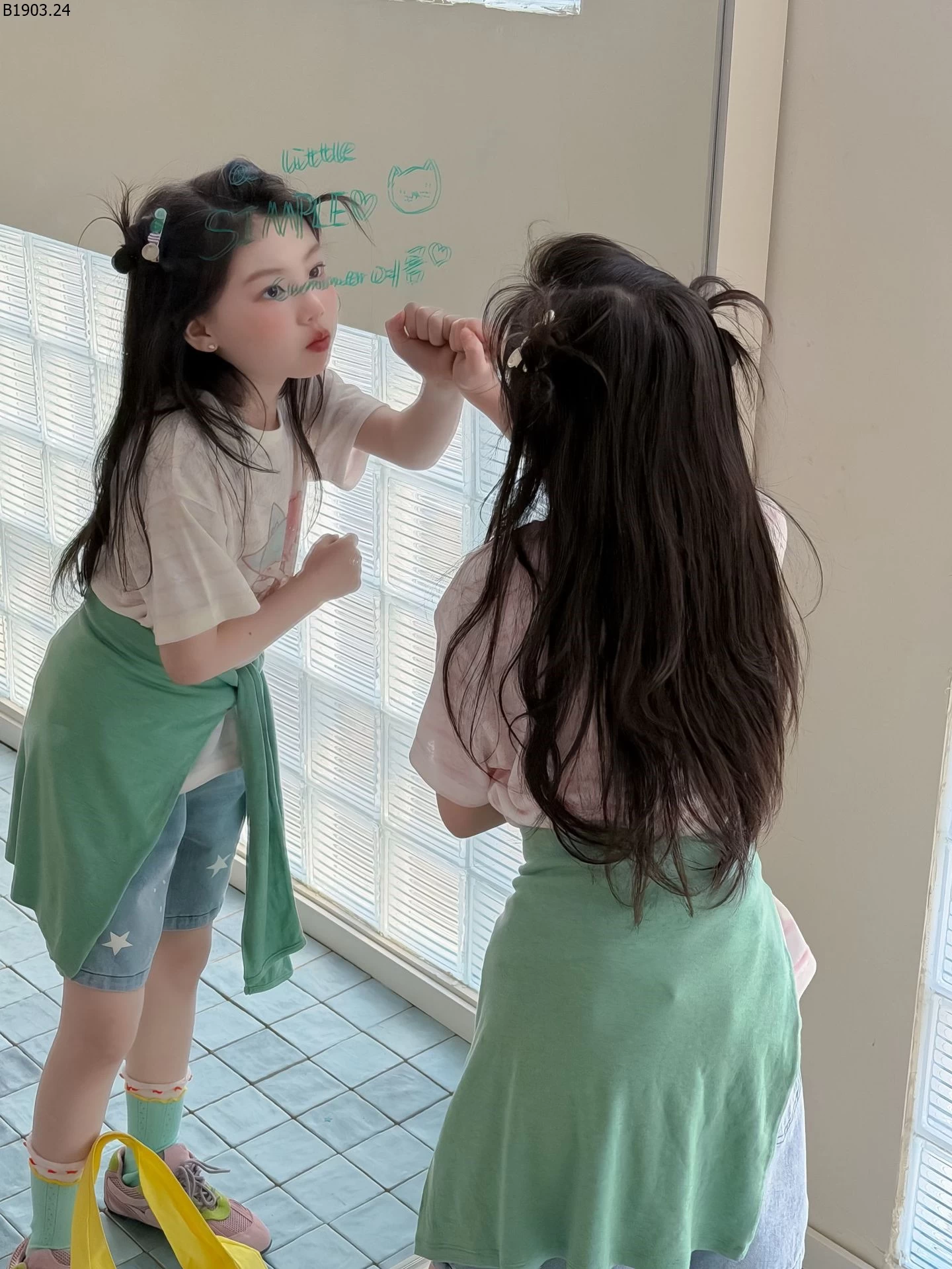 ÁO THUN GIẤY KẺ NGANG giá sỉ 162k