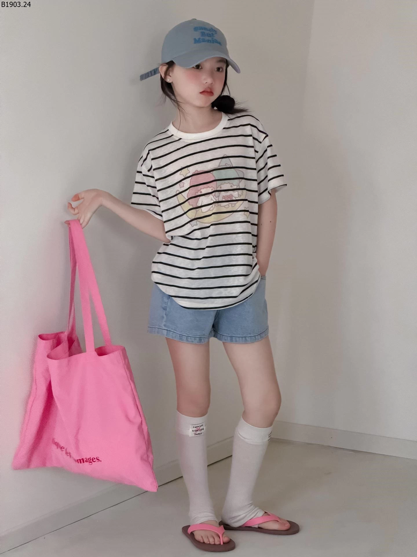 ÁO THUN GIẤY KẺ NGANG giá sỉ 162k