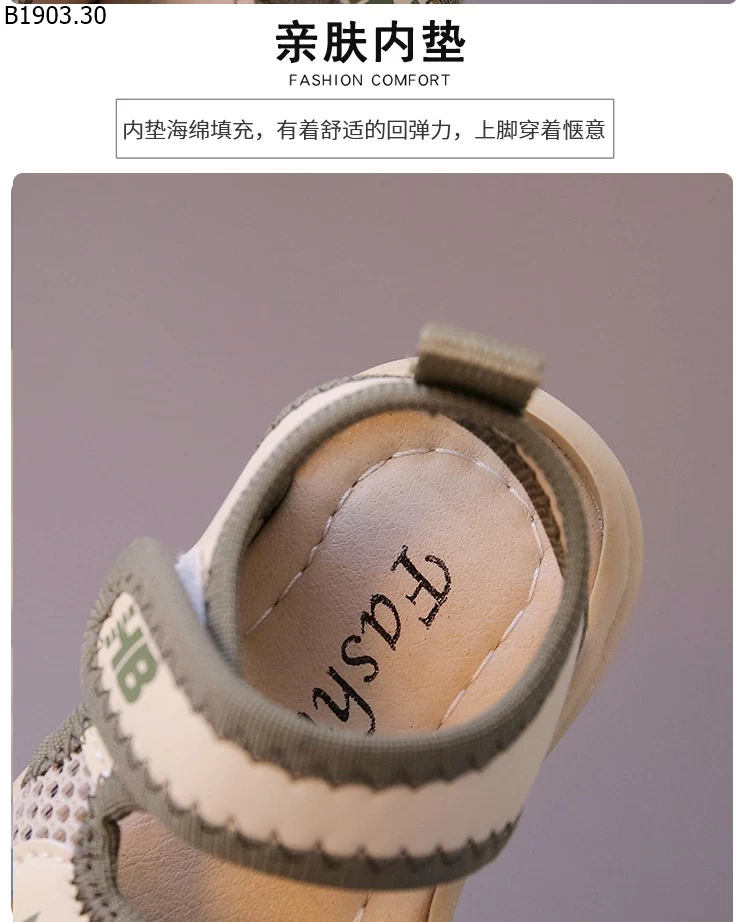 DÉP SANDAL BẢO VỆ MŨI CHÂN CHO BÉ giá sỉ 110k